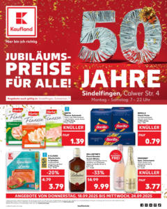 Kaufland prospekt Sindelfingen	 ab 17.09.2025 gültig