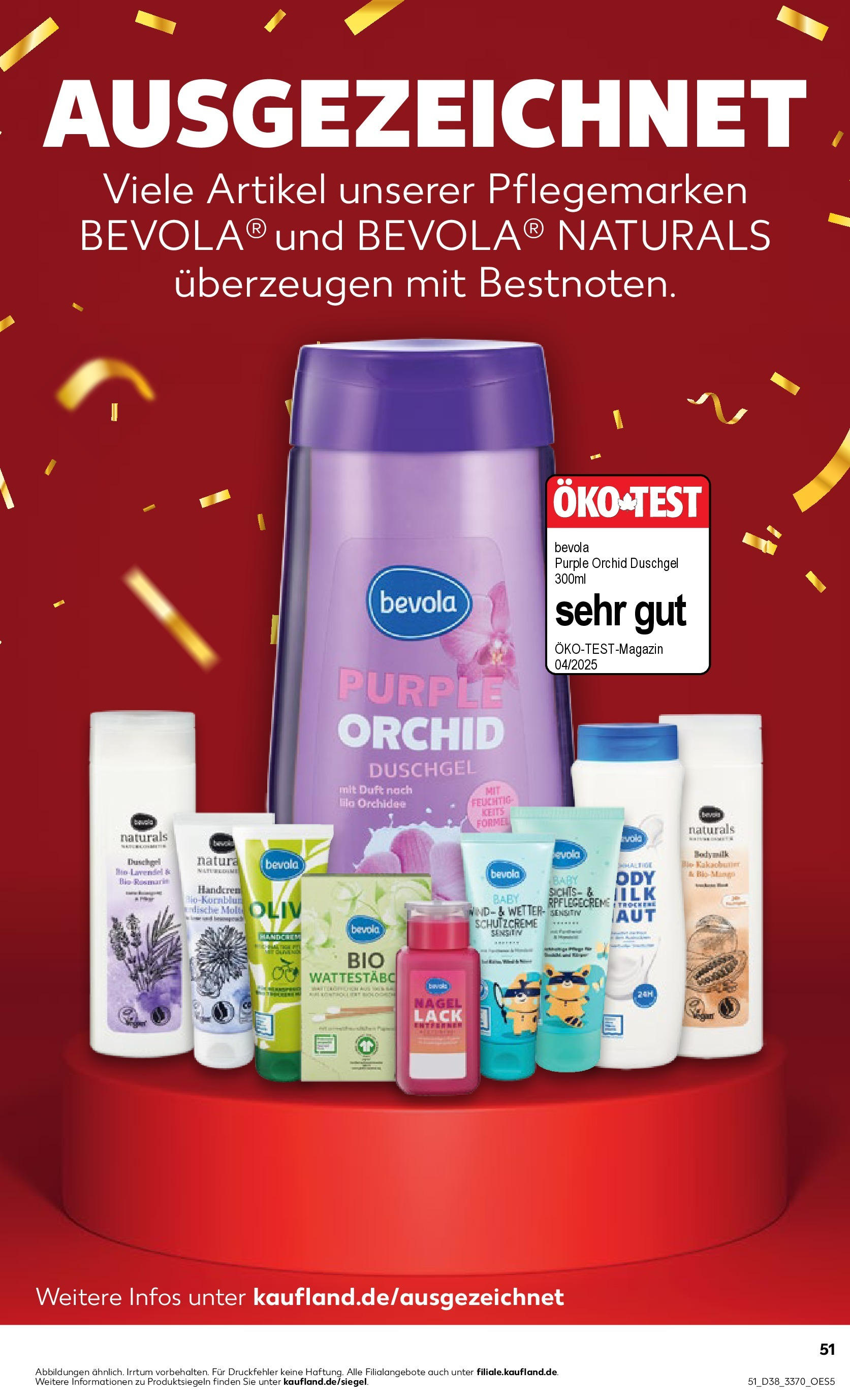Prospekt Kaufland ab 17.09.2025 » Angebote und Werbung Online | Seite: 51 | Produkte: Orchidee, Duft, Duschgel, Shower Gel Prospekt Kaufland ab 17.09.2025 » Angebote Online zum Blättern | Seite: 51 | Produkte: Orchidee, Duft, Duschgel, Shower Gel