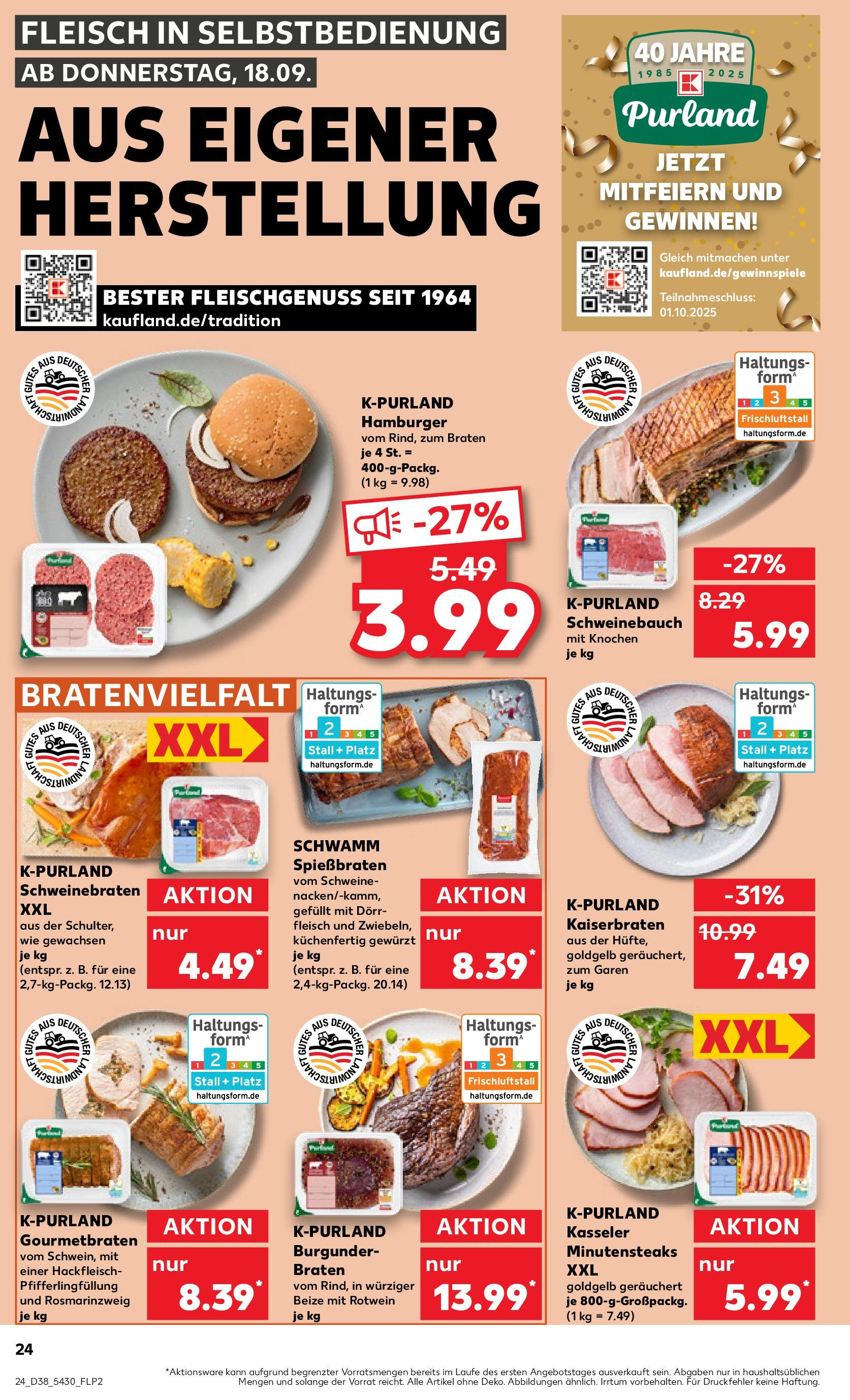 Prospekt Kaufland ab 17.09.2025 » Angebote Online zum Blättern | Seite: 24