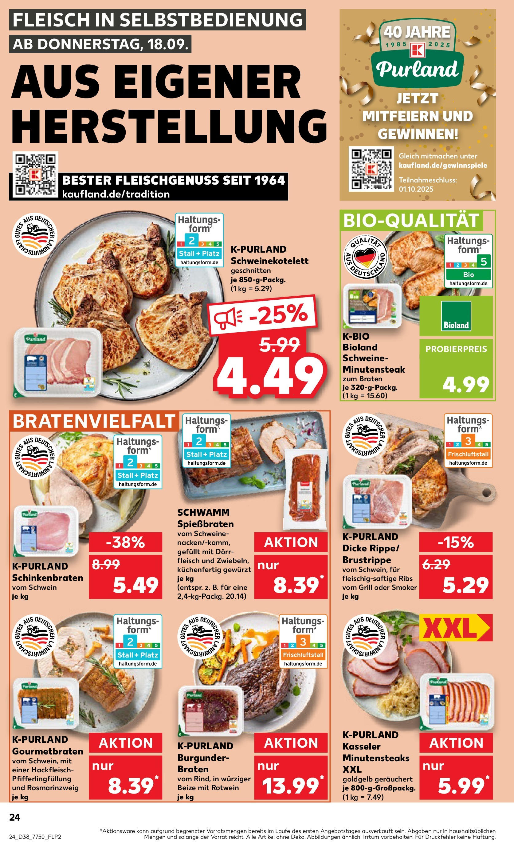 Prospekt Kaufland ab 17.09.2025 » Angebote Online zum Blättern | Seite: 24