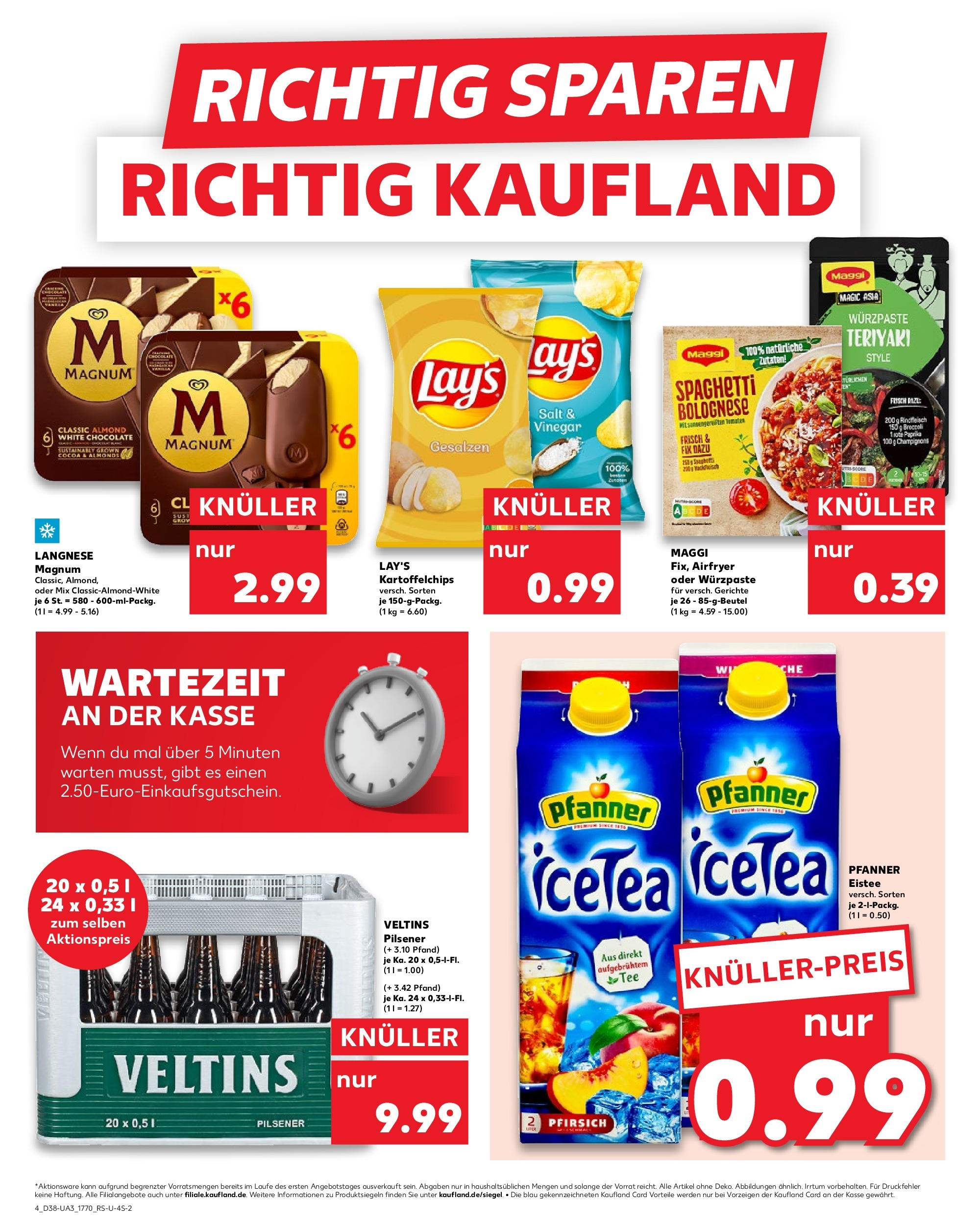 Prospekt Kaufland ab 17.09.2025 » Angebote Online zum Blättern | Seite: 4 | Produkte: Maggi, Champignons, Rindfleisch, Veltins