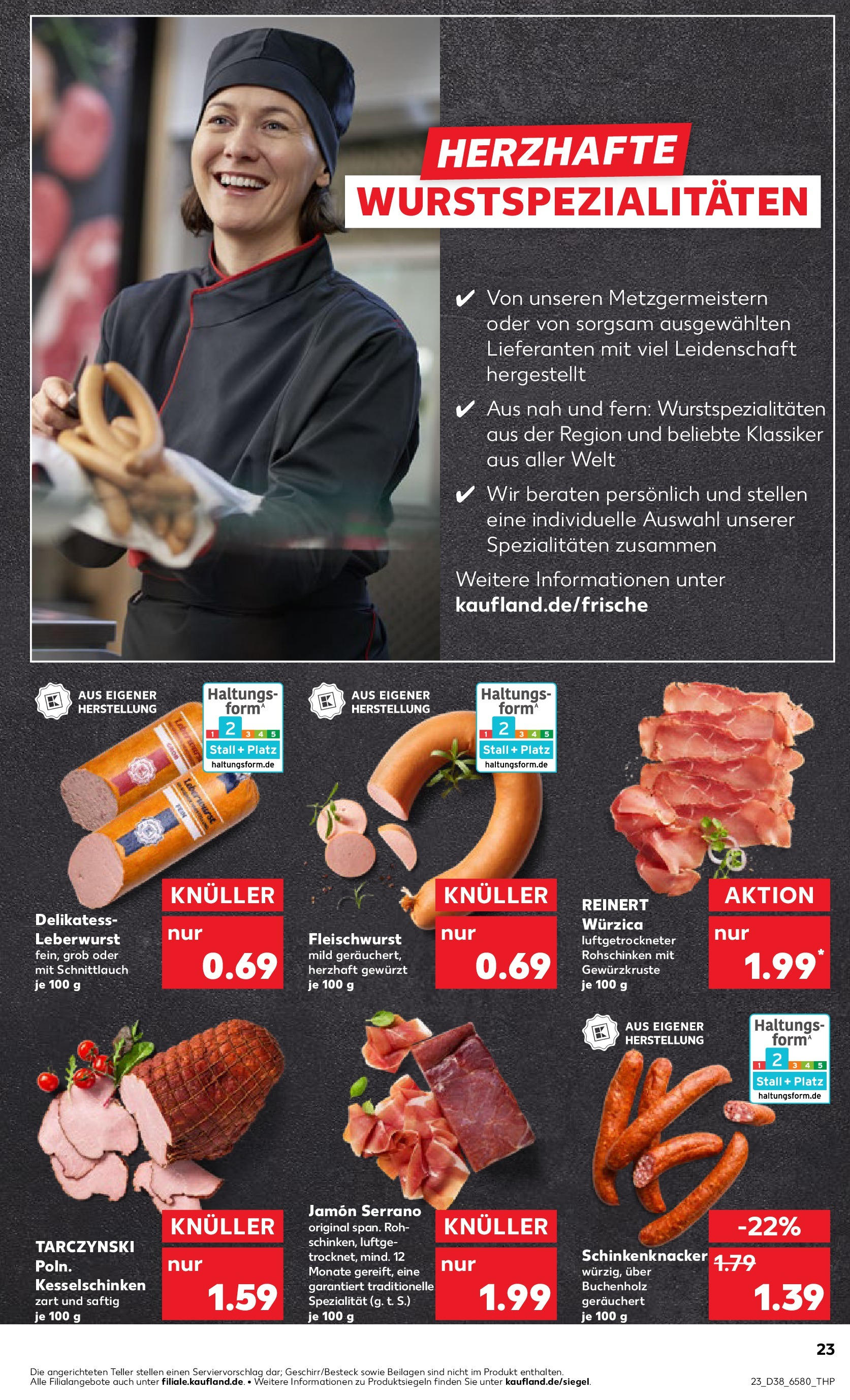 Prospekt Kaufland ab 17.09.2025 » Angebote Online zum Blättern | Seite: 23