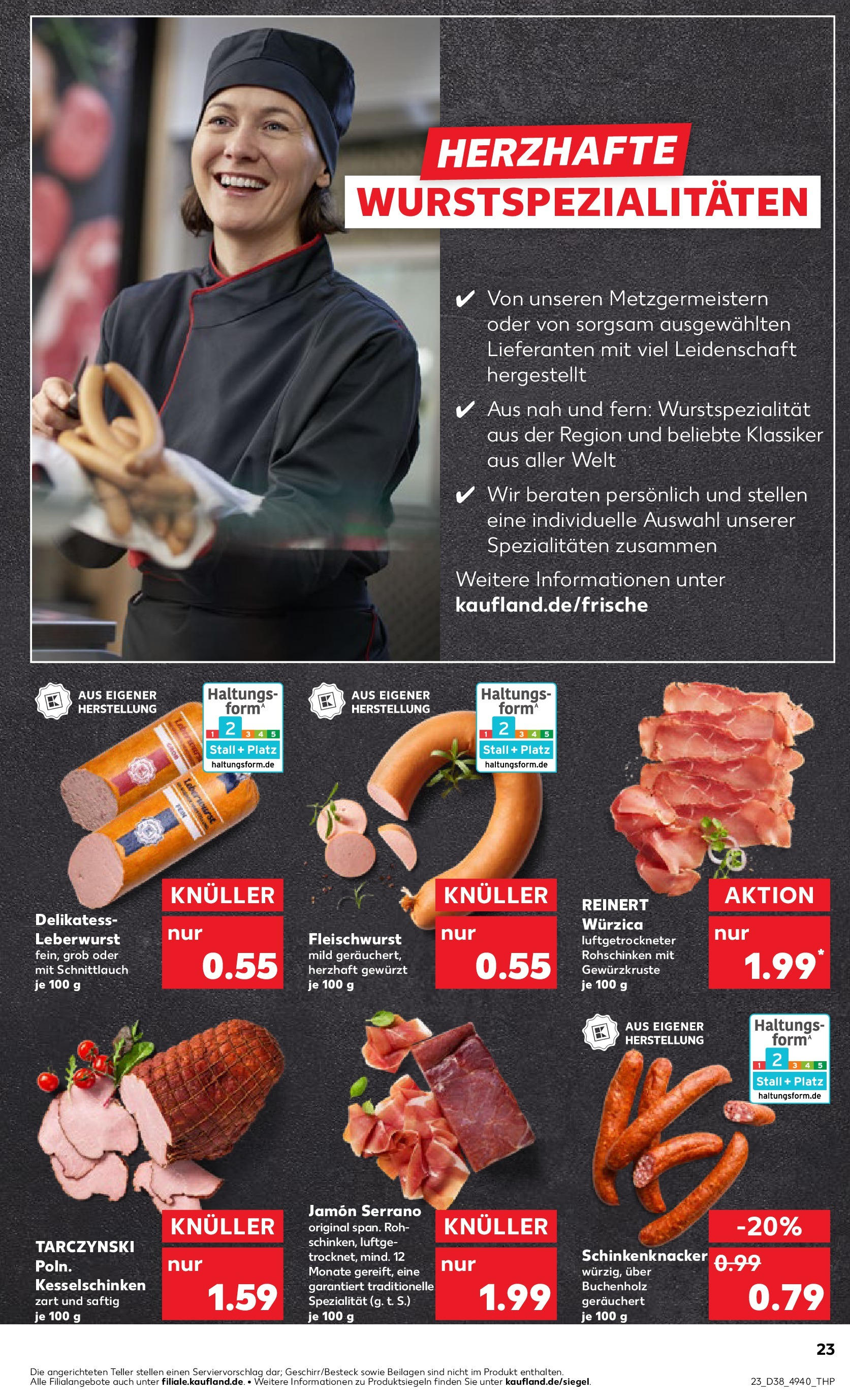 Prospekt Kaufland ab 17.09.2025 » Angebote und Werbung Online | Seite: 23 Prospekt Kaufland ab 17.09.2025 » Angebote Online zum Blättern | Seite: 23