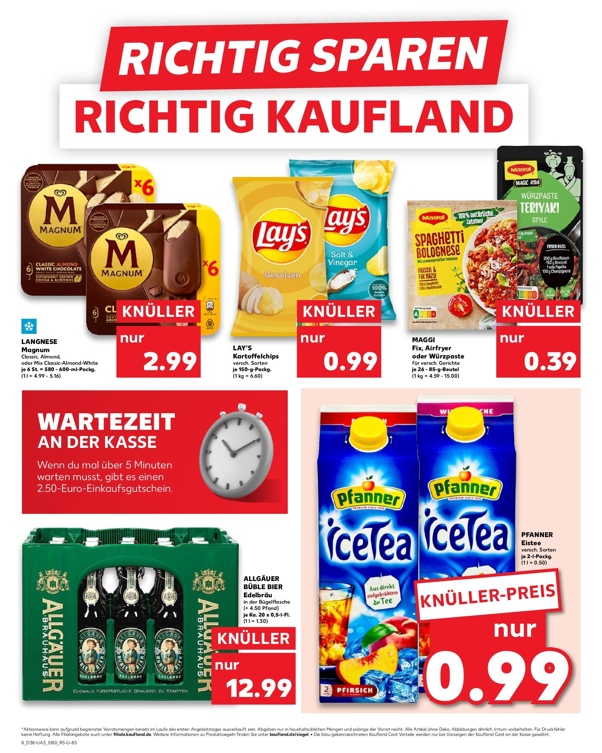 Prospekt Kaufland ab 17.09.2025 » Angebote und Werbung Online | Seite: 8 | Produkte: Langnese, Bier, Fisch, Chips Prospekt Kaufland ab 17.09.2025 » Angebote Online zum Blättern | Seite: 8 | Produkte: Langnese, Bier, Fisch, Chips