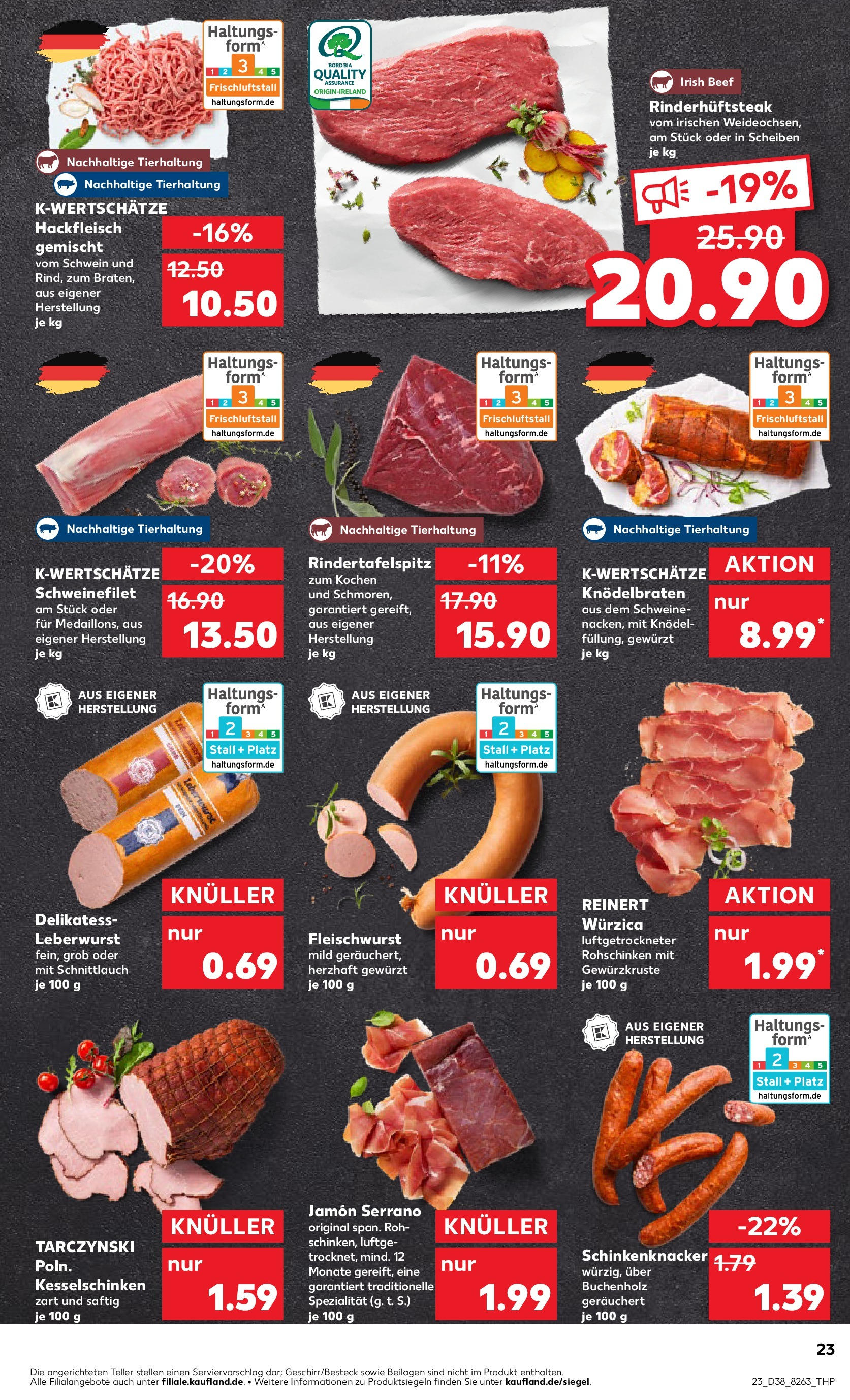 Prospekt Kaufland ab 17.09.2025 » Angebote und Werbung Online | Seite: 23 Prospekt Kaufland ab 17.09.2025 » Angebote Online zum Blättern | Seite: 23