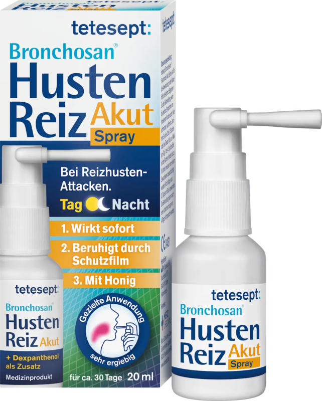 tetesept Hustenspray Reiz Akut