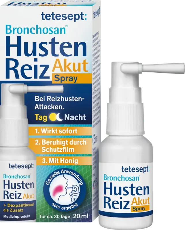 tetesept Hustenspray Reiz Akut