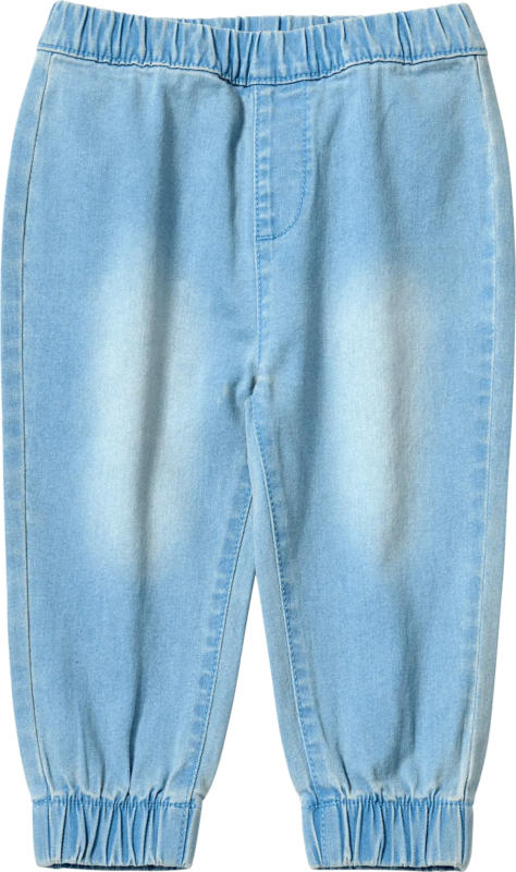 ALANA Jeans mit Stretch & weitem Schnitt, blau, Gr. 86