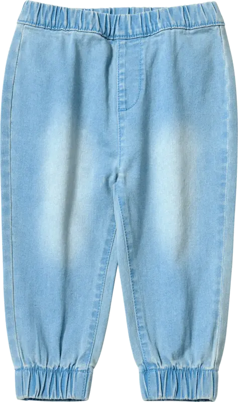ALANA Jeans mit Stretch & weitem Schnitt, blau, Gr. 80