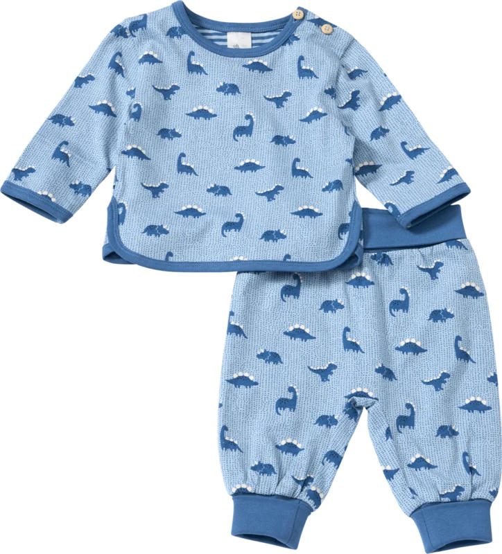 ALANA Set Pro Climate mit Langarmshirt & Hose mit Mitwachsfunktion, blau, Gr. 68