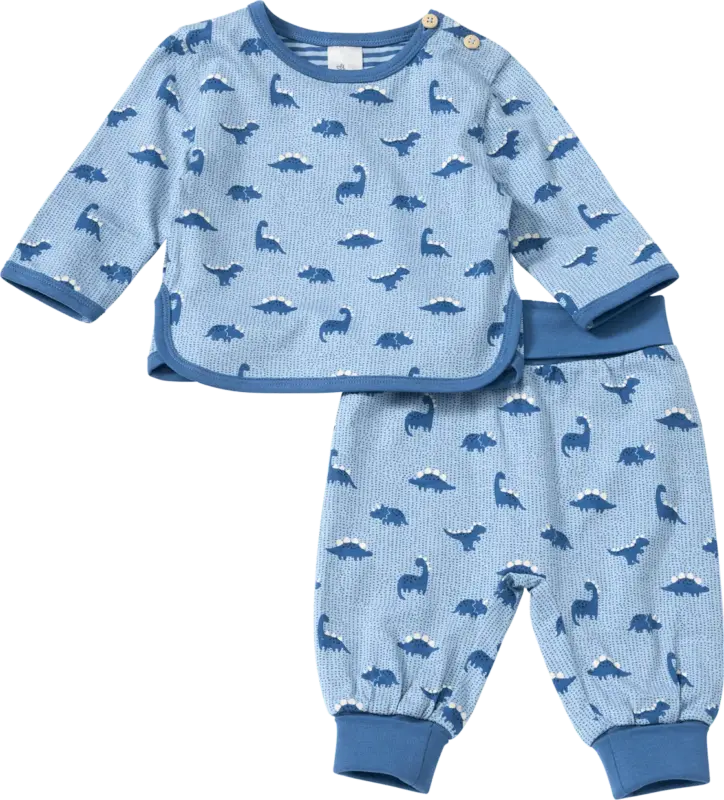ALANA Set Pro Climate mit Langarmshirt & Hose mit Mitwachsfunktion, blau, Gr. 68