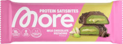 More Nutrition Proteinriegel Satisbites, Milk Choclate Pistaccio