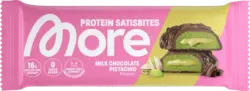 More Nutrition Proteinriegel Satisbites, Milk Choclate Pistaccio