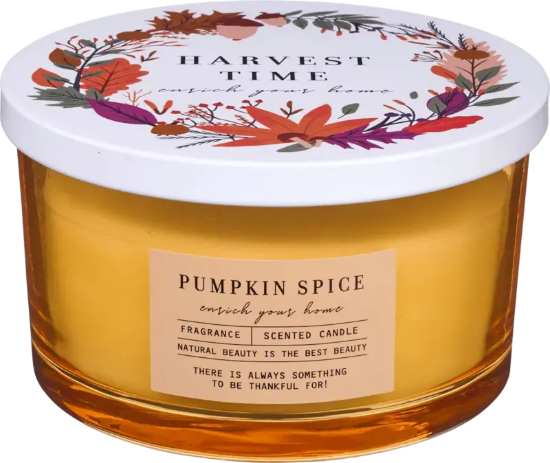 Dekorieren & Einrichten Duftkerze im Glas "Pumpkin Spice", orange