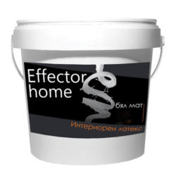 Интериорен дишащ латекс Effector 15л бял мат