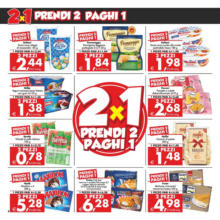 2x1 prendi 2 paghi 1!