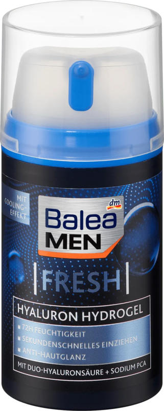 Balea MEN Hyaluron Hydrogel Fresh
