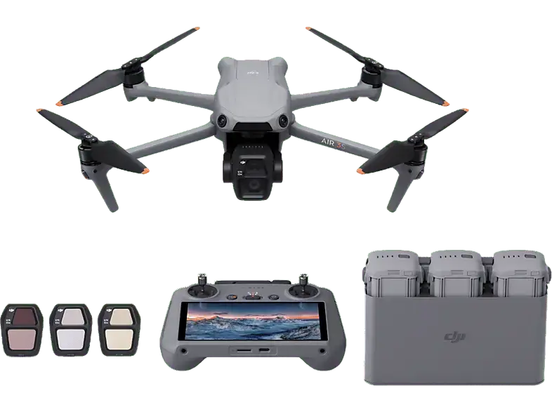 DJI Air 3S Fly More Combo (RC 2); Kameradrohne
