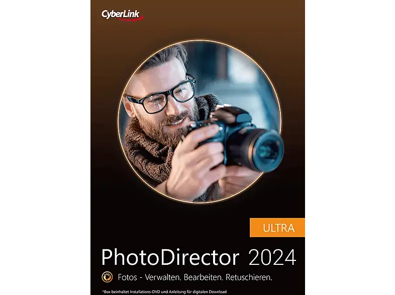 Cyberlink PhotoDirector 2024 Ultra, 1 User; Electronic Software Download