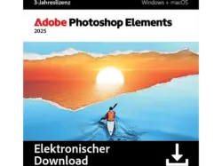 Adobe Photoshop Elements, 1 User (3 Jahre) - [Multiplattform]; Electronic Software Download