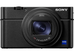 Sony RX100M7A Digitalkamera, 4 K, Xtra Fine / TFT-LCD Display, 9-42 mm f2.8- 4.5, Schwarz