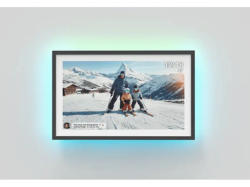 Denver PFF-1081 digitaler Fotorahmen, 10.1 Zoll, 16 GB, Wi-Fi, LED Beleuchtung, Schwarz