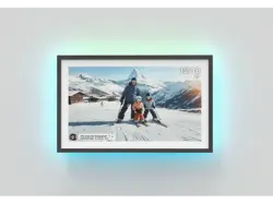 Denver PFF-1081 digitaler Fotorahmen, 10.1 Zoll, 16 GB, Wi-Fi, LED Beleuchtung, Schwarz