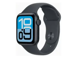 Apple Watch SE 3 GPS 40mm Mitternacht Aluminium Case mit Mitternacht Sport Band - S/M; Smartwatch