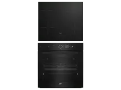 Beko BCBISA17400KSBMPS Backofenset inkl. Kochfeld HII64400QT (Induktionskochfeld, A+, 72 l)
