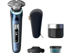 PHILIPS XP9201/30 i9000 Prestige Nass- und Trockenrasierer (Netzbetrieb, Mystic Aqua, Trocken)