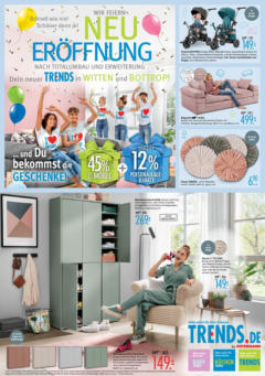 Trends Neue Möbel wirken Wunder. ab 03.10.2025 gültig