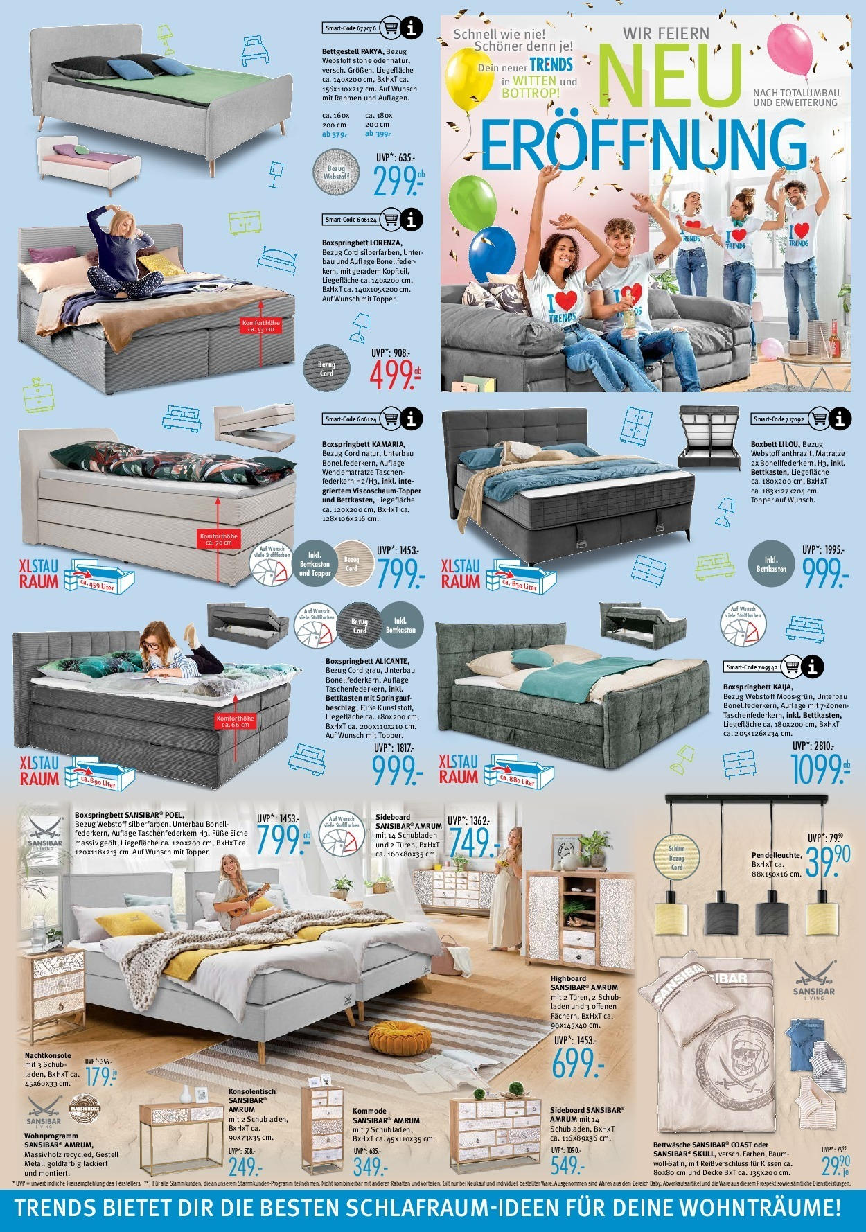 Trends Neue Möbel wirken Wunder. (ab 03.10.2025) zum Blättern | Seite: 4 | Produkte: Sideboard, Decke, Topper, Konsolentisch