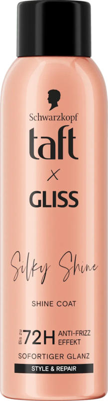 Schwarzkopf taft Leave-In Spray taft x Gliss Silky Shine