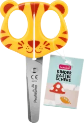 Profissimo Kinderbastelschere Tiger