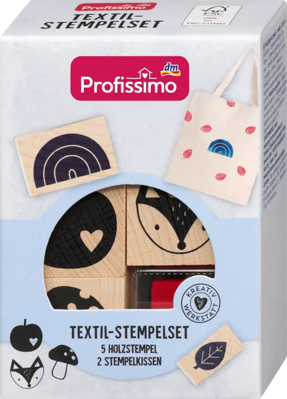 Profissimo Textil-Stempelset