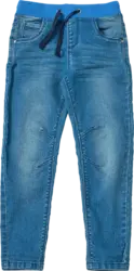 ALANA Jeans mit schmalem Schnitt & Rippbund, blau, Gr. 116