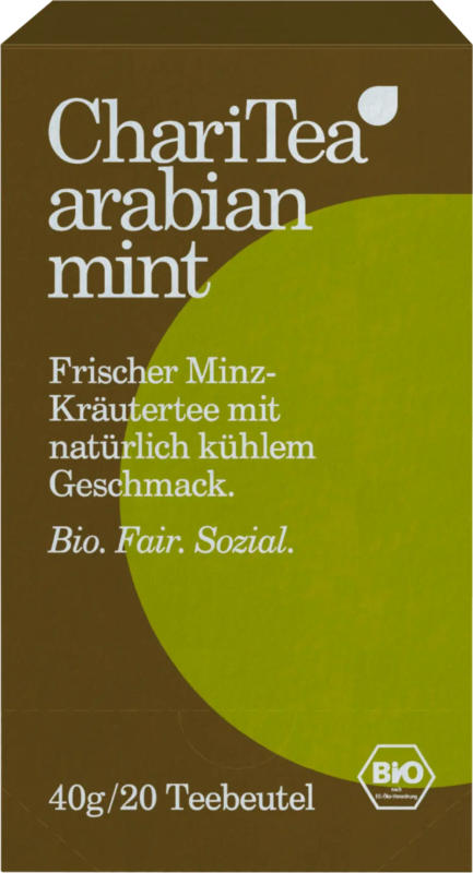ChariTea Kräutertee "Arabian Mint" (20 Beutel)