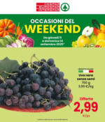 Eurospar Occasioni del weekend - al 14.09.2025
