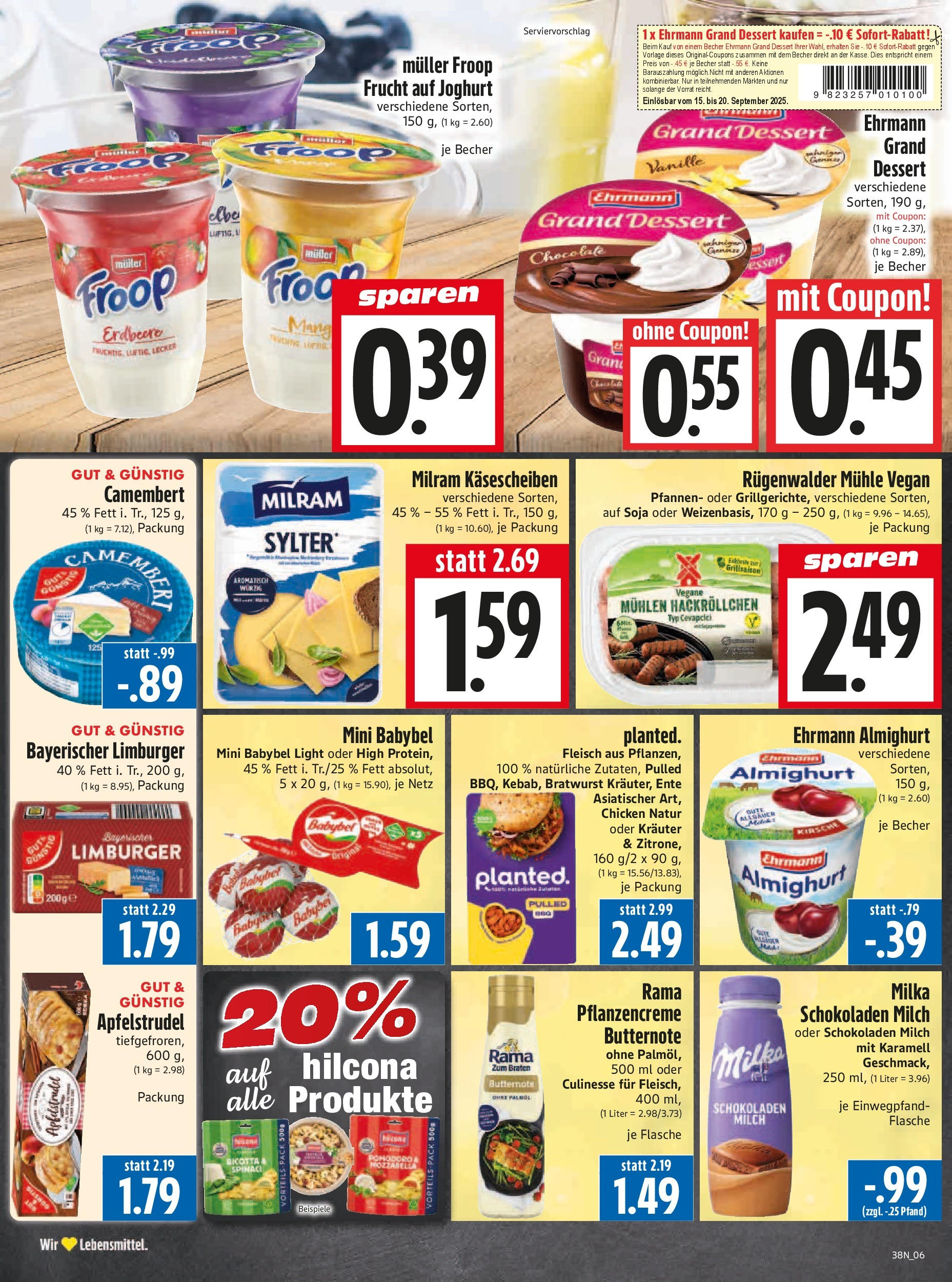 Entdecke - Edeka Hahner: Wochenangebote (ab 14.09.2025) zum Blättern | Seite: 10