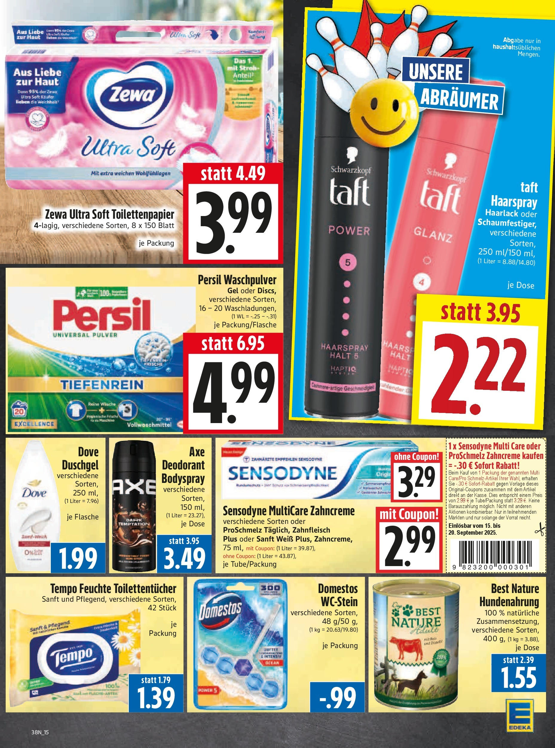 Entdecke - Edeka Hahner: Wochenangebote (ab 14.09.2025) zum Blättern | Seite: 19