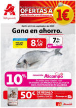 Alcampo Gana en ahorro - hasta el 24.09.2025