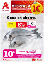 Alcampo Gana en ahorro - hasta el 24.09.2025