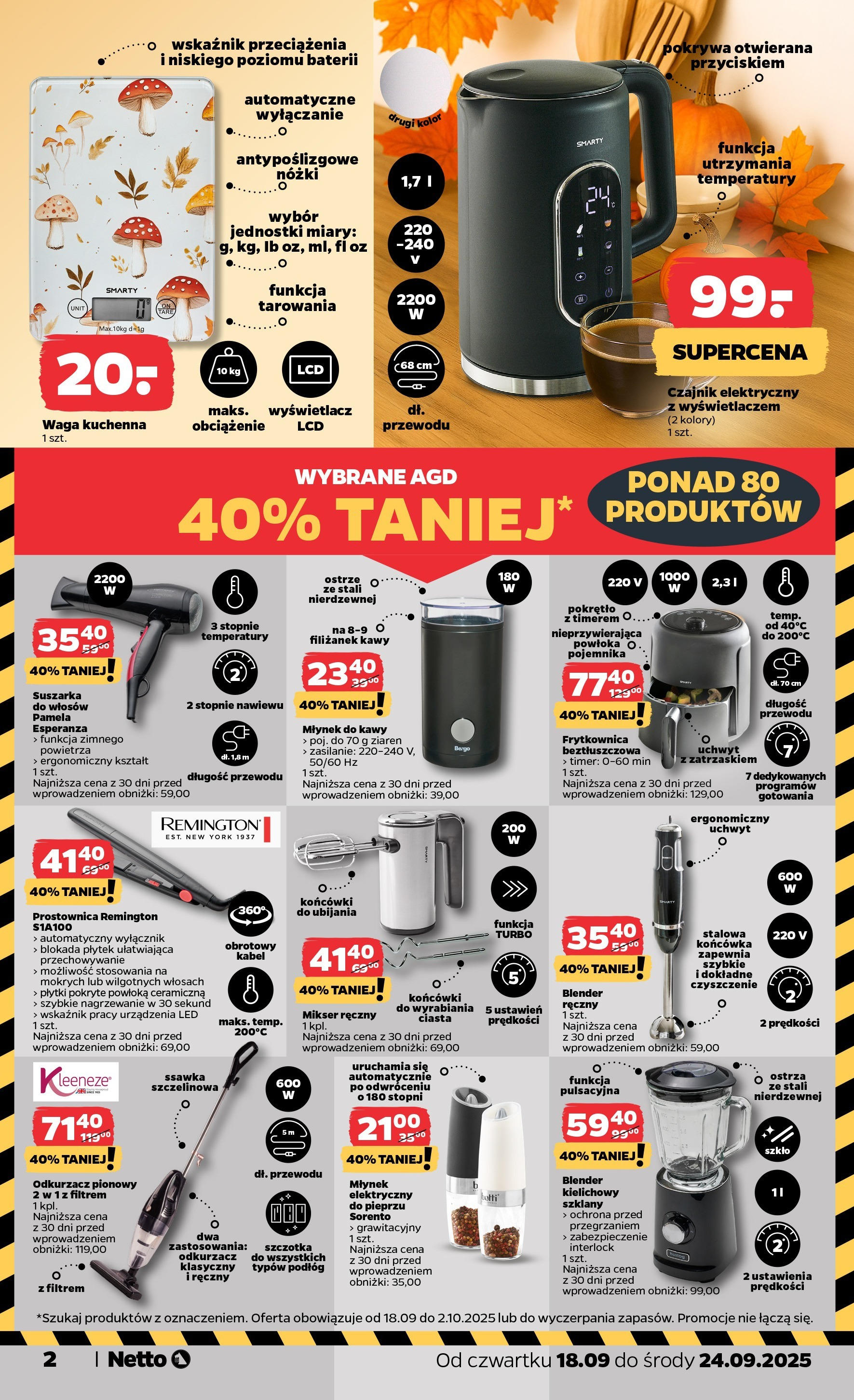 Netto - NETTO T38B NON Food ważne do 24.09 od 17.09.2025 - Aktualne promocje | Strona: 2