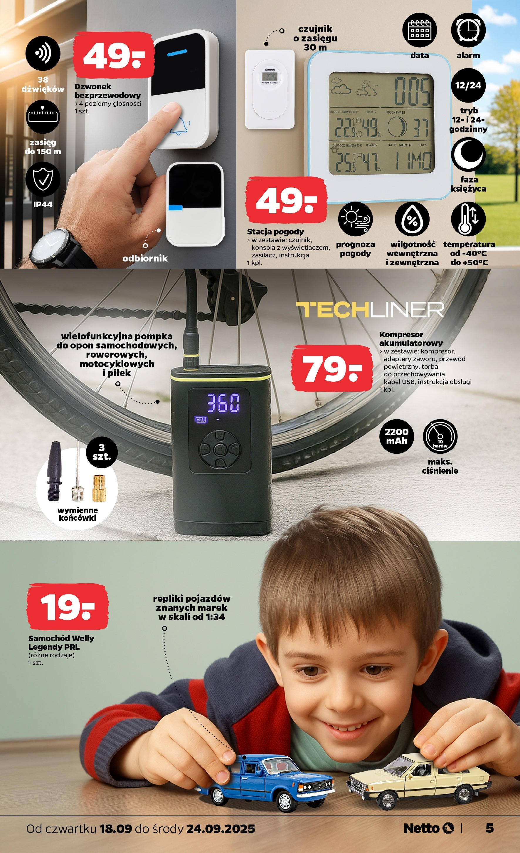 Netto - NETTO T38B NON Food ważne do 24.09 od 17.09.2025 - Aktualne promocje | Strona: 5