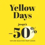 Cache Cache Yellow days -50% - au 30.09.2025