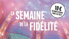 10€ tous les 85€ d'achat !
