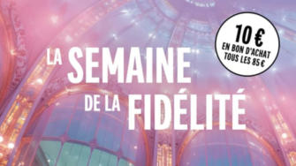 10€ tous les 85€ d'achat !