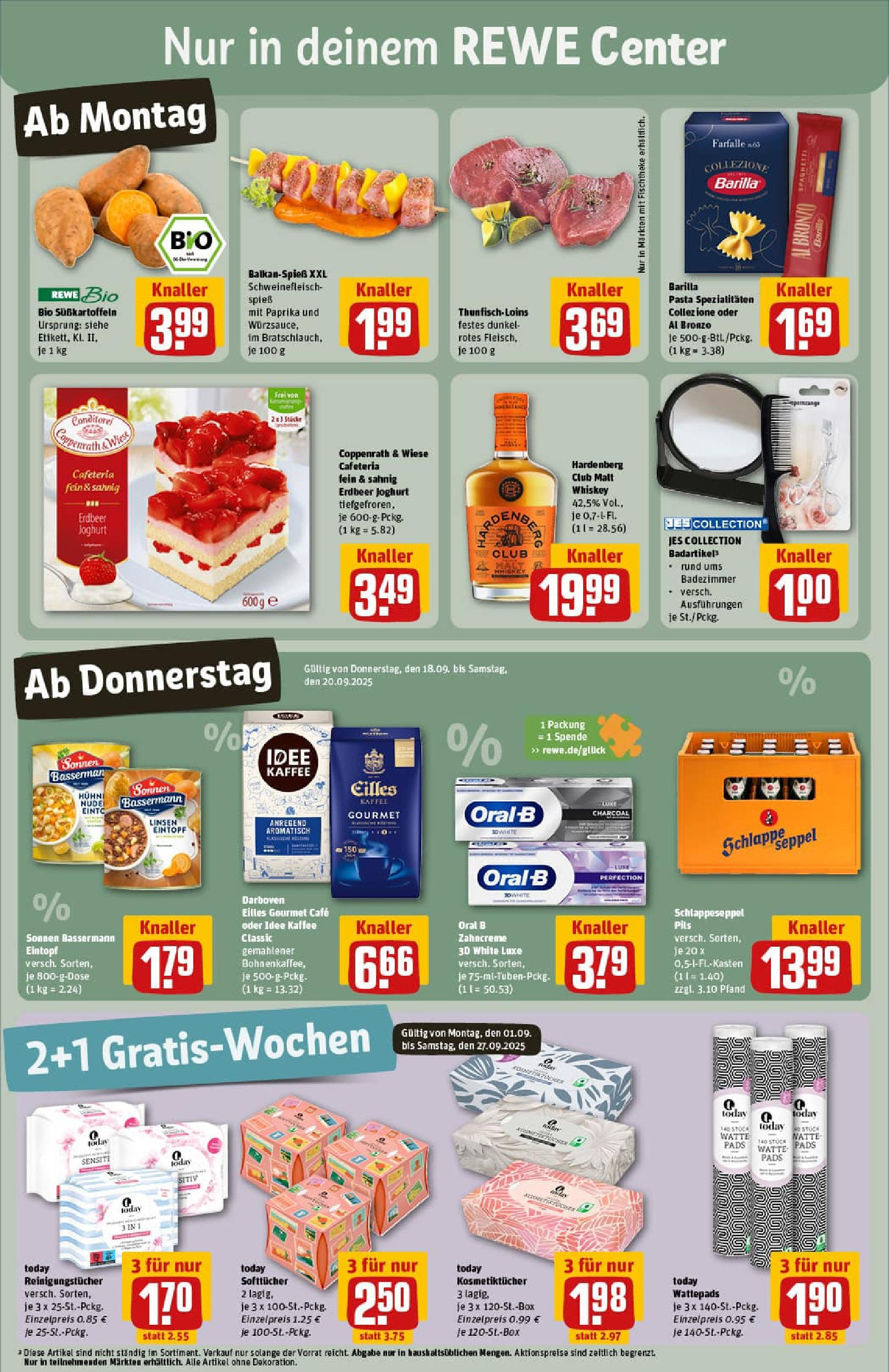 REWE Prospekt ab 14.09.2025 zum Blättern » Angebote | Seite: 3