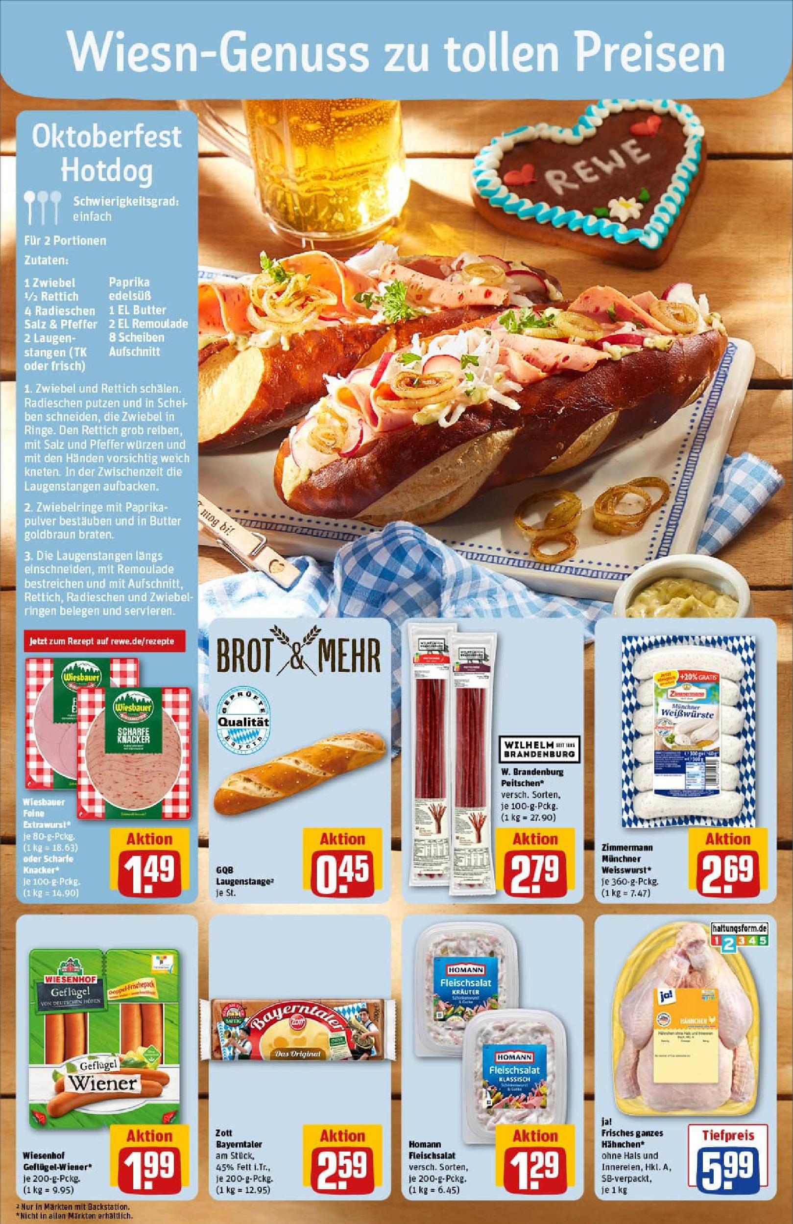 REWE Prospekt ab 14.09.2025 zum Blättern » Angebote | Seite: 4 REWE Prospekt ab 14.09.2025 zum Blättern » Angebote | Seite: 4