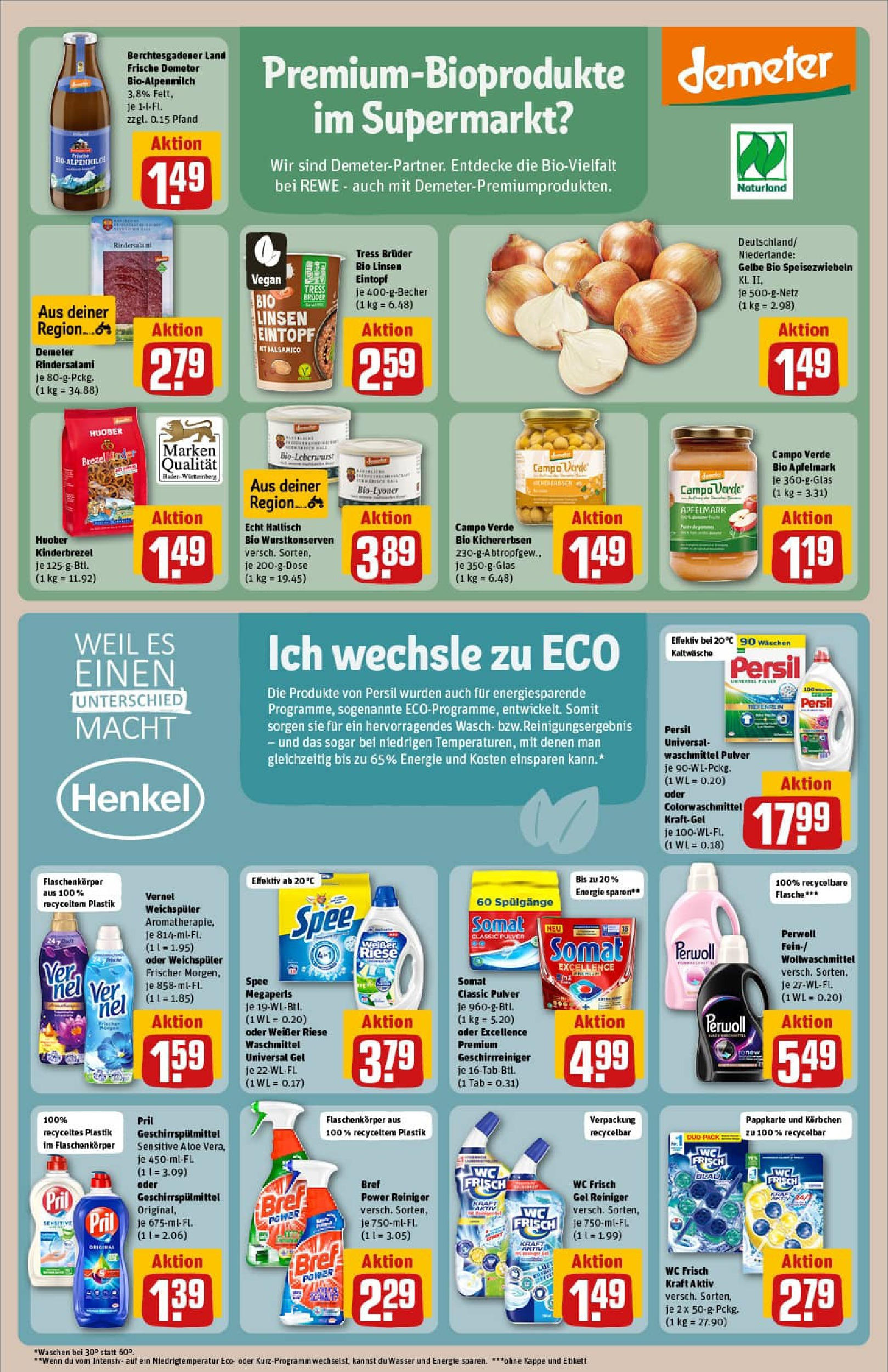 REWE Prospekt ab 14.09.2025 zum Blättern » Angebote | Seite: 15